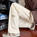 Youth pants men's spring and autumn sports sweatpants 2026 new loose straight leg trendy brand cool casual pants